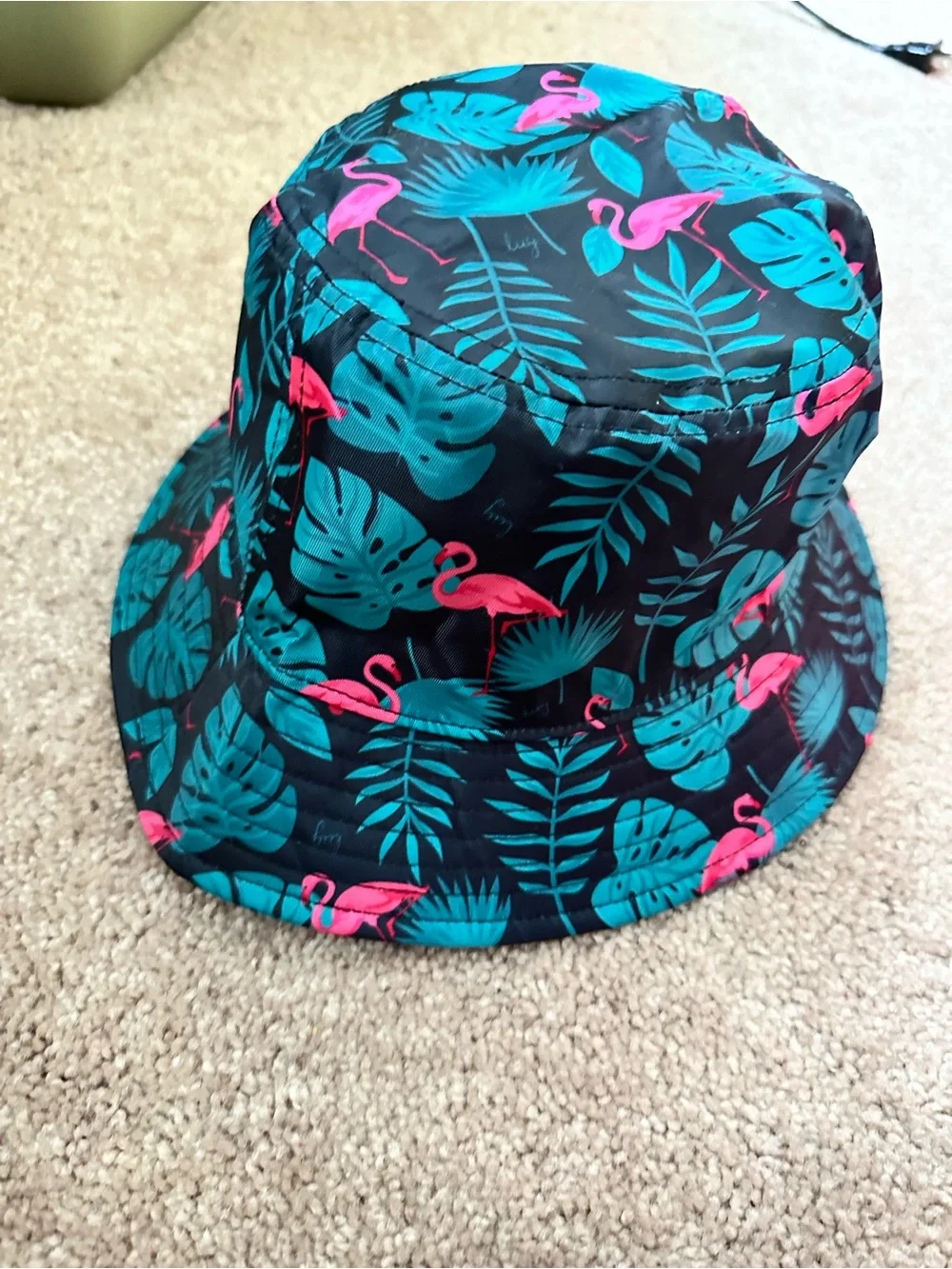 Lug Black & White Polka Dot reversible Bucket Hat